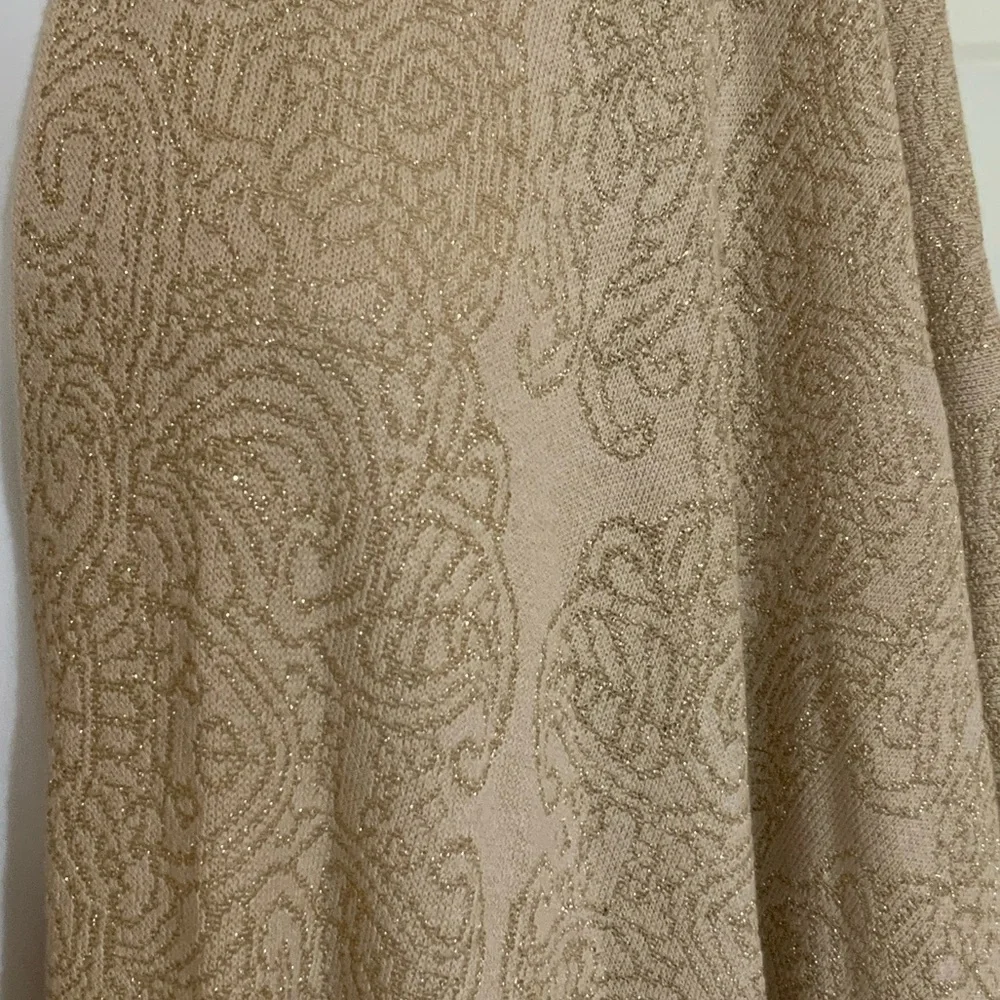 Chico's Gold-Toned Textured Shawl - Picture 3 of 6